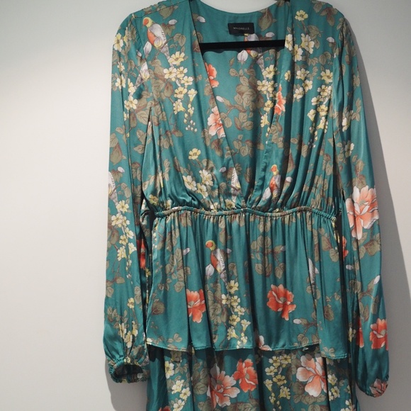 Mini Silk Dress - Picture 1 of 4